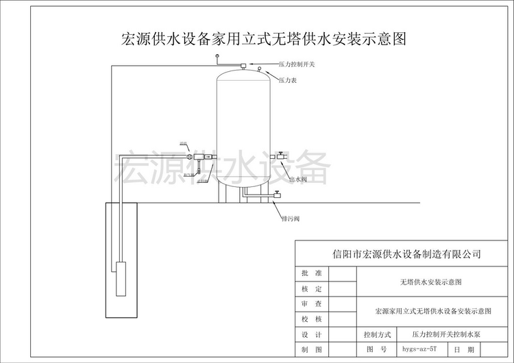 無(wú)塔供水器怎么安裝？